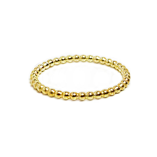 Gold Bead Ring