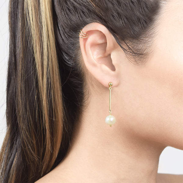 Pearl Disco Earrings
