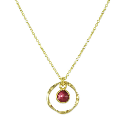 Ruby Orbit Pendant