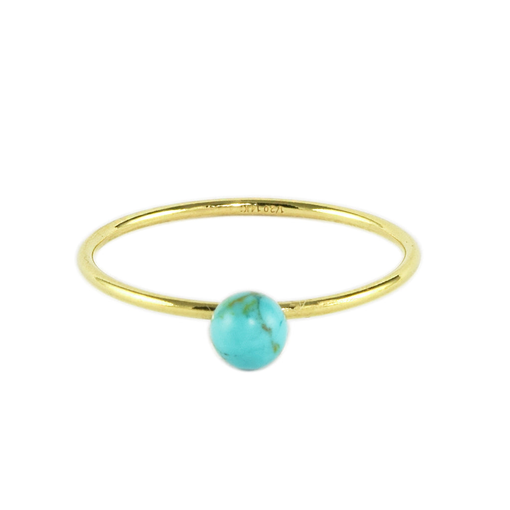 Turquoise BB Ring