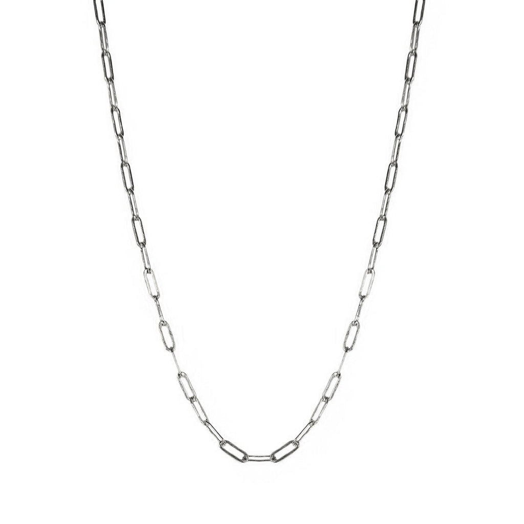 Silver Linear Link Chain