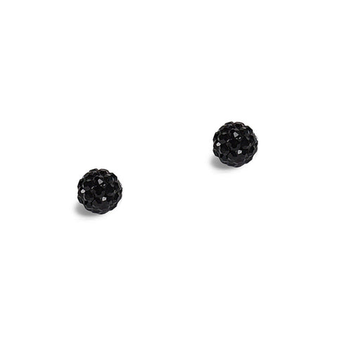 Dagen Jet Black Fireball Studs