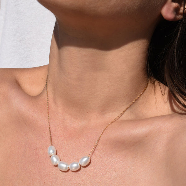 Pearl Slide Necklace