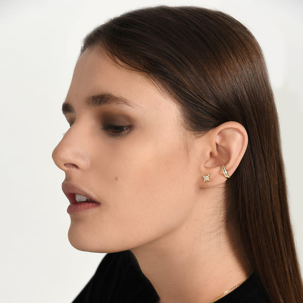 Contrast Ear Cuff