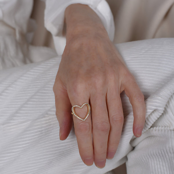 Open Heart Ring