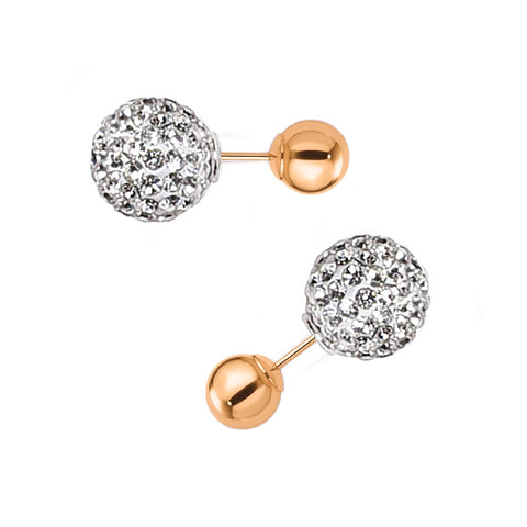 Dagen Crystal Ball Earrings