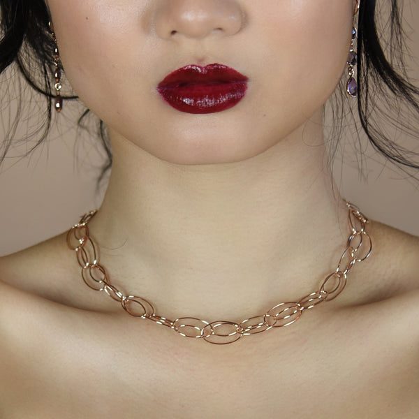 Interlaced Link Necklace