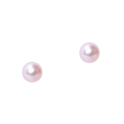 Pink Essential Pearl Studs