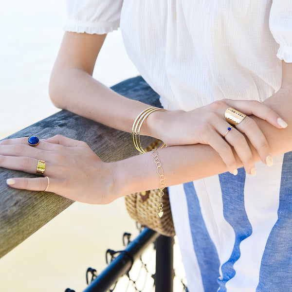 Glitter Link Bracelet