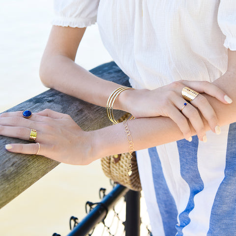 Hammered Bangles