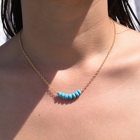 Turquoise Linea Necklace