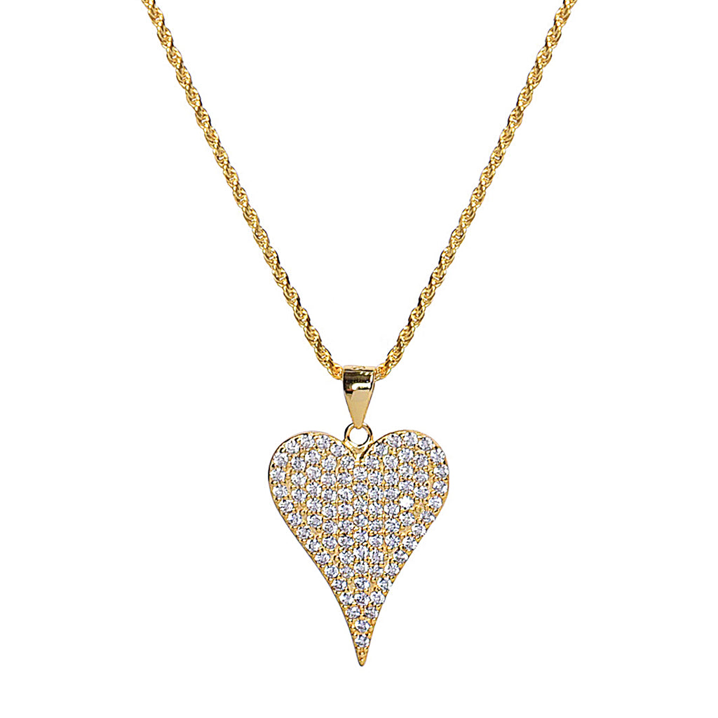 Queen of Hearts Necklace — Goldstone Wood Designs