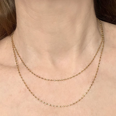 Rosary Chain Necklace
