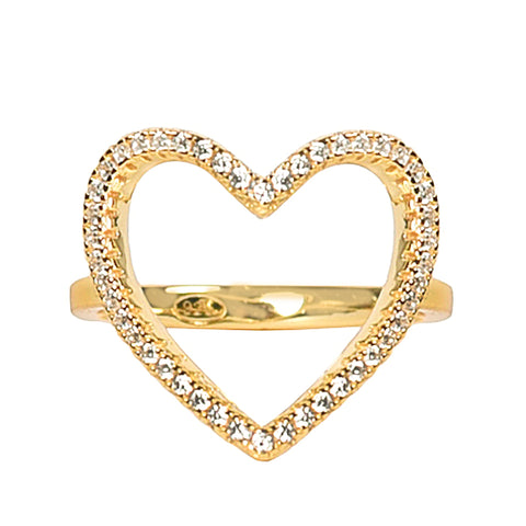 Open Heart Ring