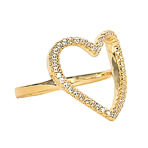 Open Heart Ring